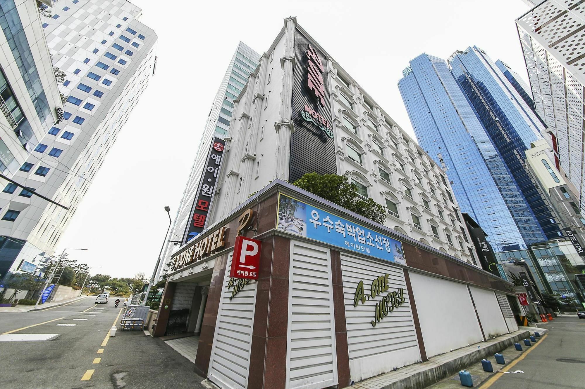Haeundae Aone Hotel Busan Exterior photo
